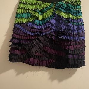 Diane von Furstenberg  silk mini skirt